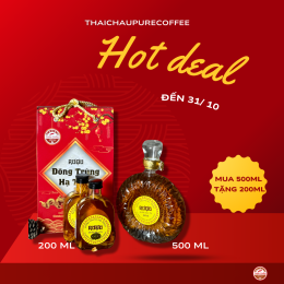 RƯỢU ĐÔNG TRÙNG HẠ THẢO 500ML