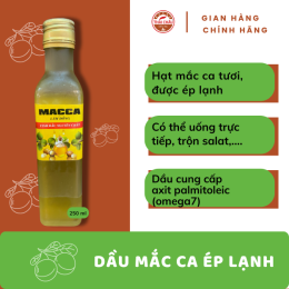 DẦU MẮC CA ÉP LẠNH THÁI CHÂU 250ML