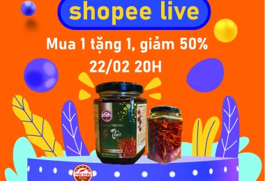 SHOPEE LIVE 22/02 LÚC 20H