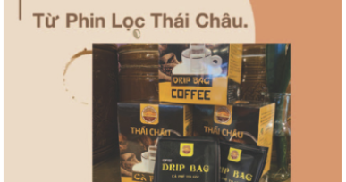 COLD BREW TỪ CÀ PHÊ TÚI LỌC THÁI CHÂU 