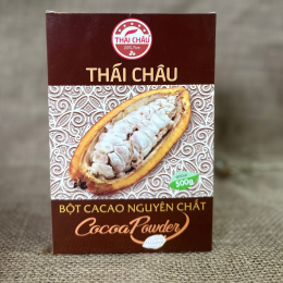 BỘT CA CAO NGUYÊN CHẤT THÁI CHÂU ĐÀ LẠT - HỘP 500GR
