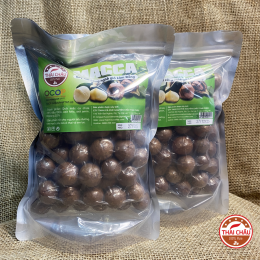HẠT MACCA LÂM ĐỒNG SẤY NỨT THÁI CHÂU - GÓI 500GR